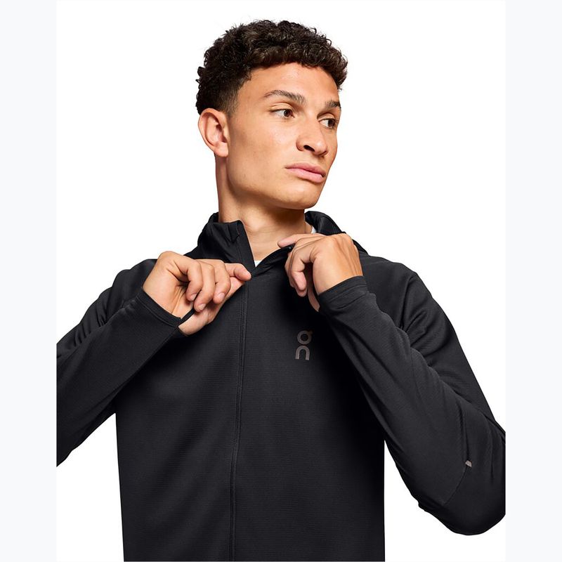 Vyriškas bėgimo džemperis On Climate Zip Hoodie black 4