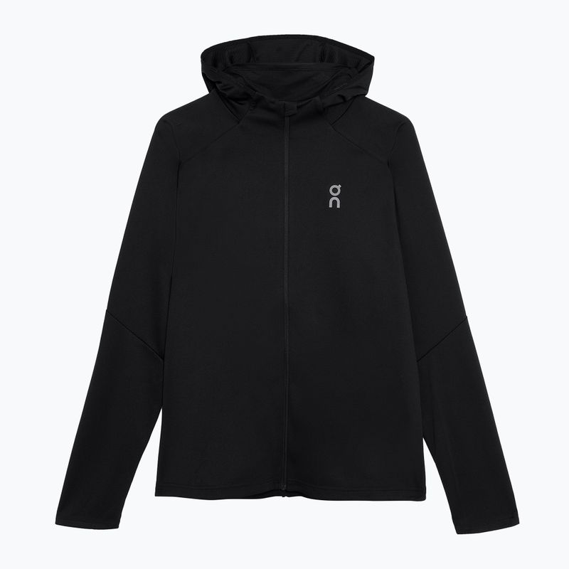 Vyriškas bėgimo džemperis On Running Climate Zip Hoodie black 8