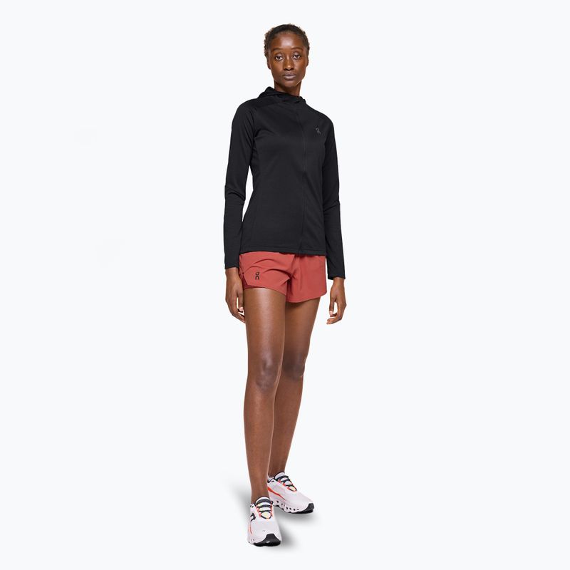 Moteriškas bėgimo džemperis On Climate Zip Hoodie black 2