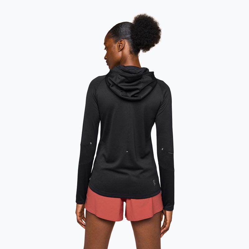 Moteriškas bėgimo džemperis On Climate Zip Hoodie black 3