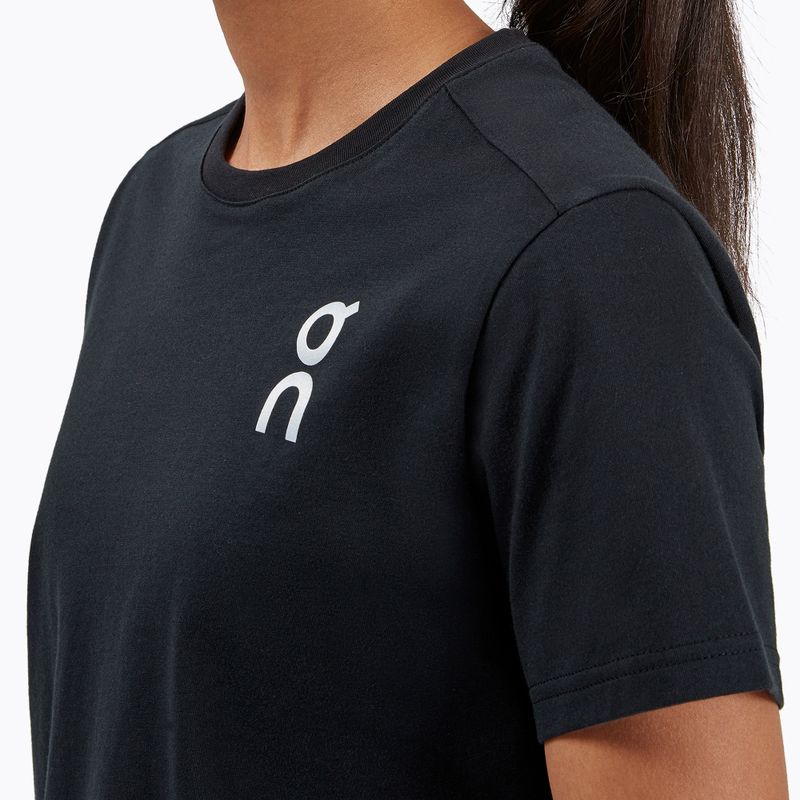 Moteriški bėgimo marškinėliai On Graphic-T black 6