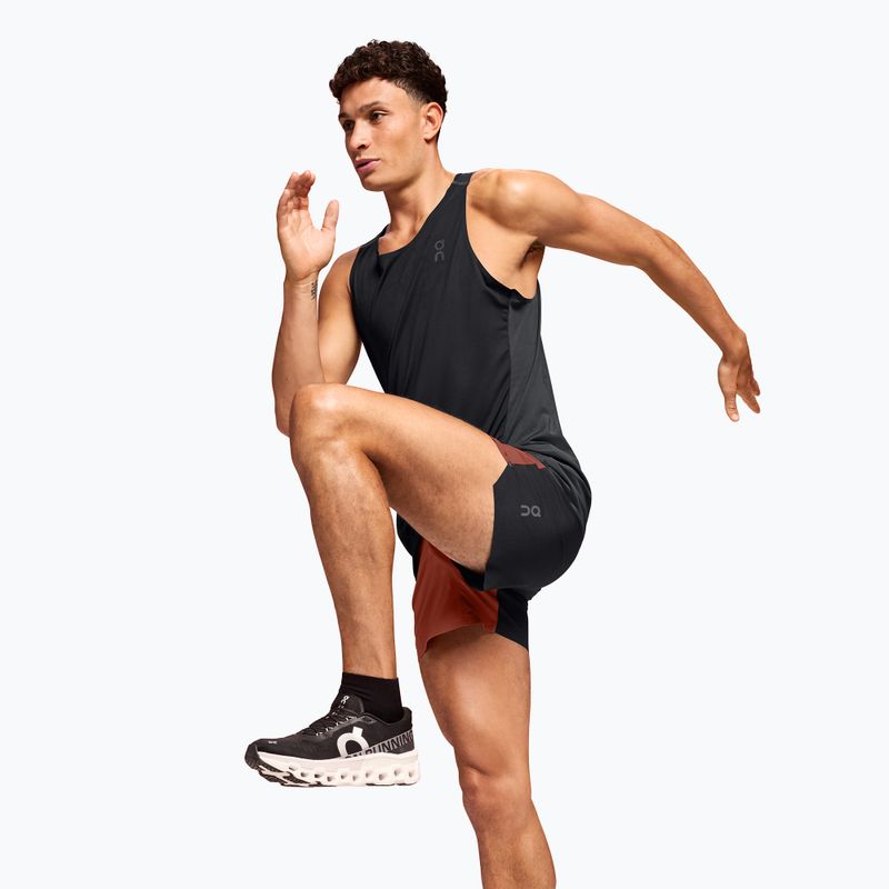 Vyriškas bėgimo tank topas On Performance Tank black/eclipse 4