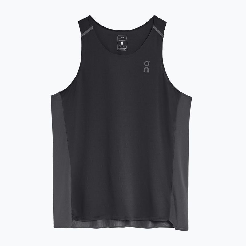 Vyriškas bėgimo tank topas On Running Performance Tank black/eclipse 6