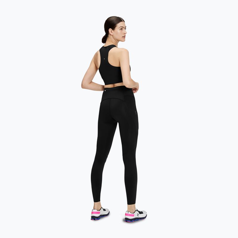 Moteriškos bėgimo tamprės On Running Performance Tights black 3