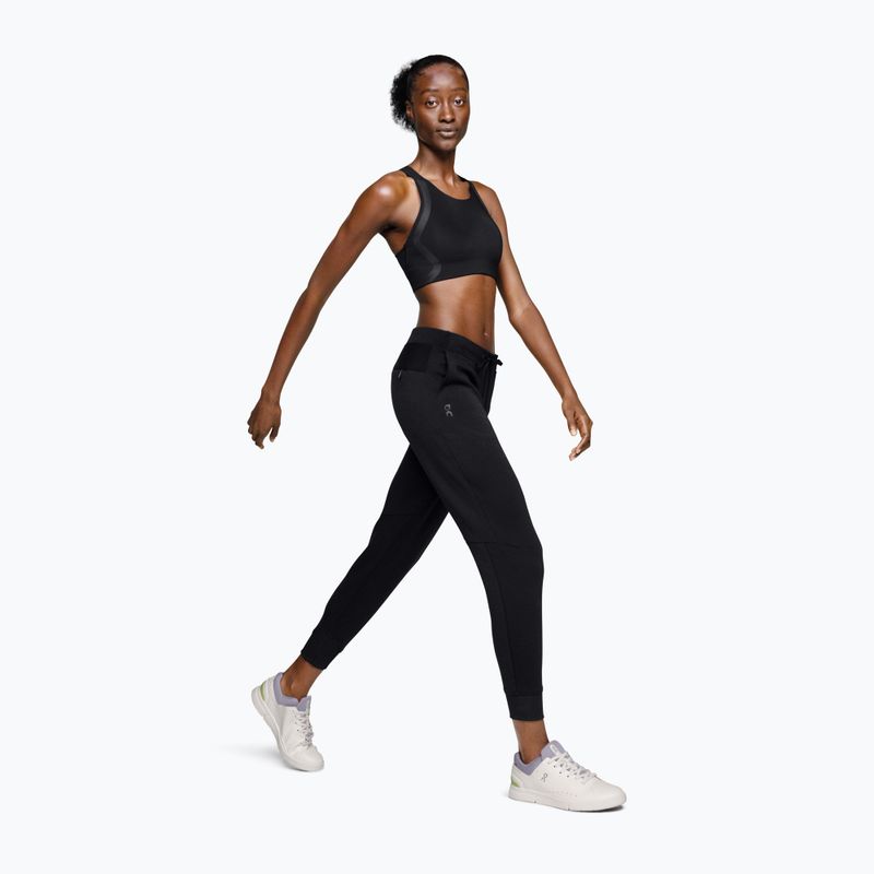 Moteriškos treniruočių kelnės On Sweat black 4