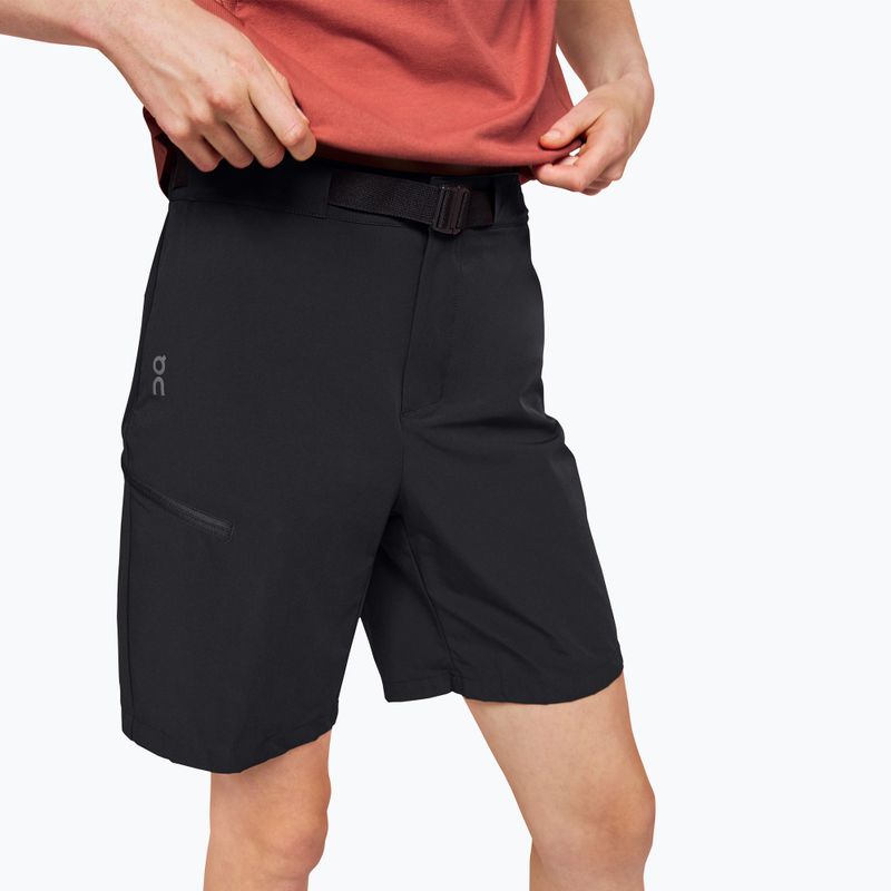 Moteriški žygio šortai On Running Trek black 5