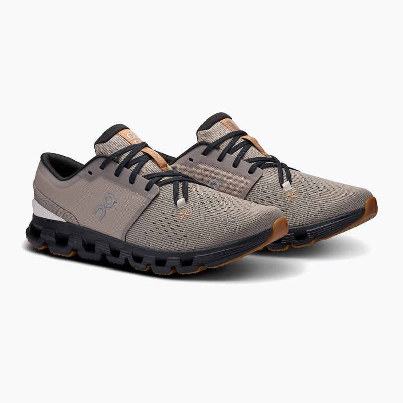 Vyriški bėgimo bateliai On Cloud X 4 fog/black 8
