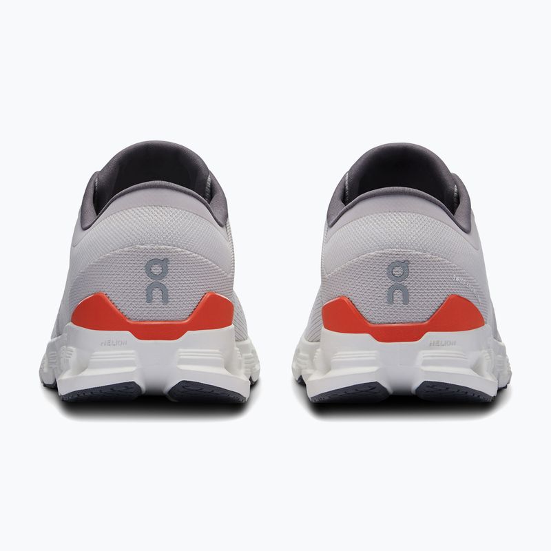 Vyriški bėgimo bateliai On Cloud X 4 silver/flame 12