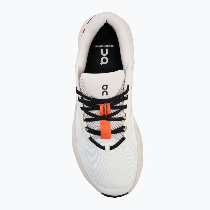 Vyriški bėgimo bateliai On Cloudrunner 2 white/sand 5