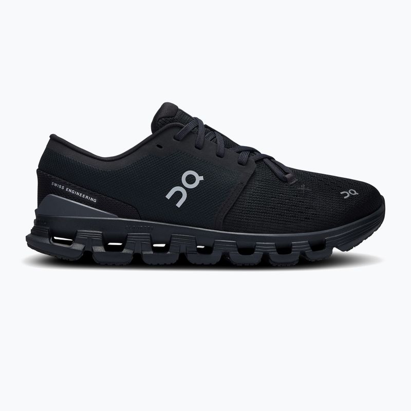 Moteriški bėgimo bateliai On Cloud X 4 black/eclipse 9