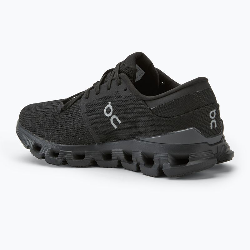 Moteriški bėgimo bateliai On Cloud X 4 black/eclipse 3