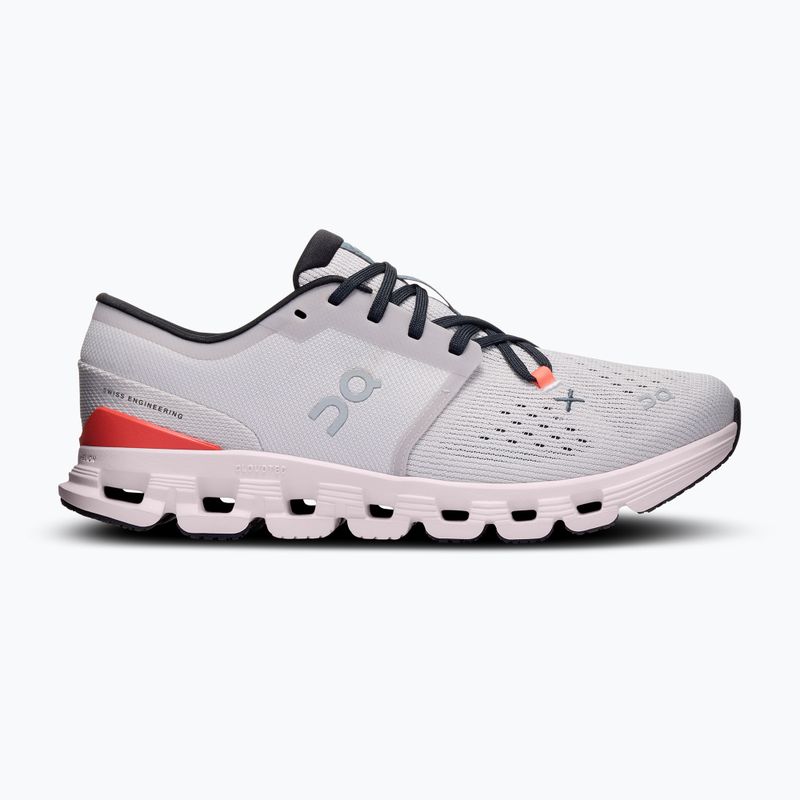 Moteriški bėgimo bateliai On Cloud X 4 silver/flame 9