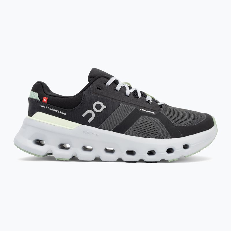 Moteriški bėgimo batai On Cloudrunner 2 shadow/lima 2
