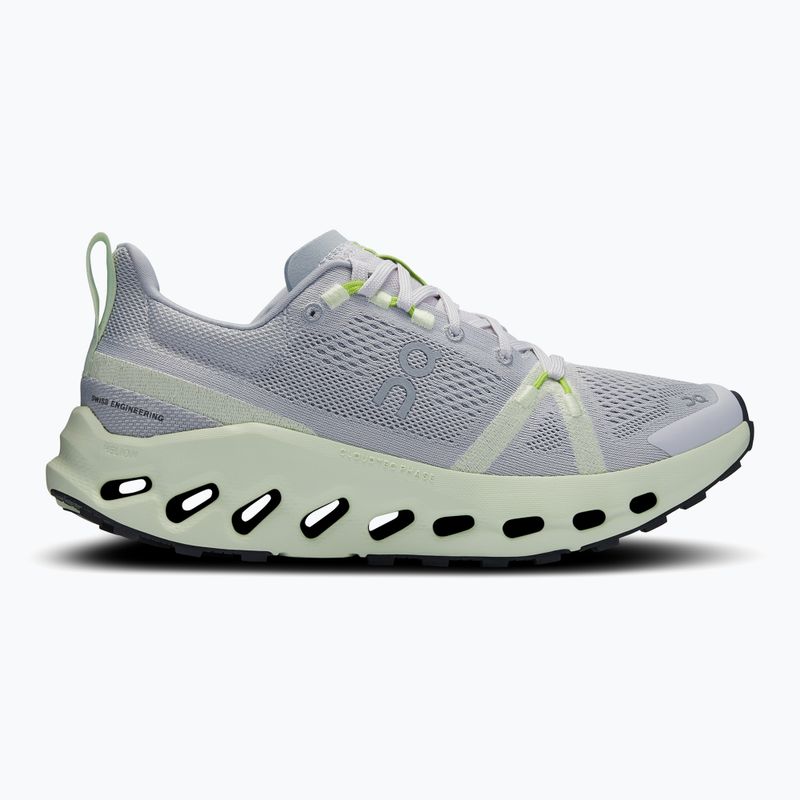 Moteriški bėgimo bateliai On Cloudsurfer Trail running shoes frost/lima 9