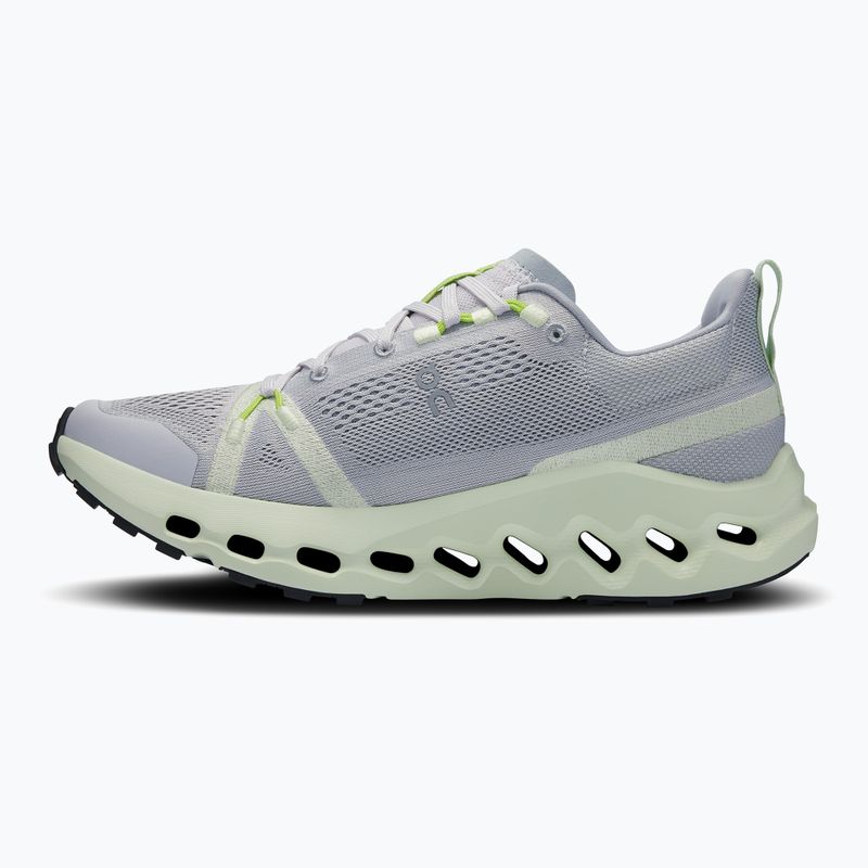 Moteriški bėgimo bateliai On Cloudsurfer Trail running shoes frost/lima 10