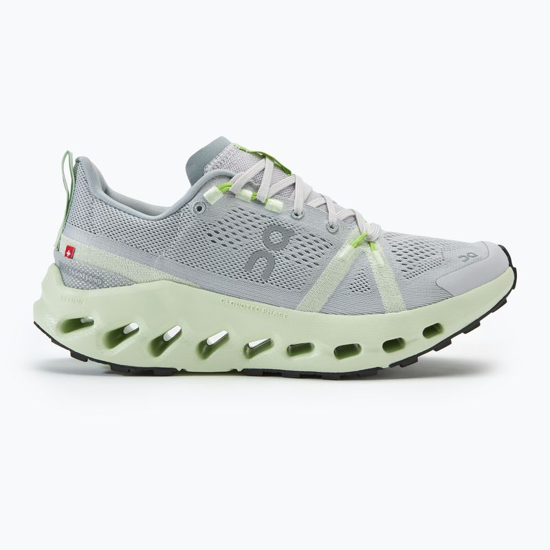 Moteriški bėgimo bateliai On Cloudsurfer Trail running shoes frost/lima 2