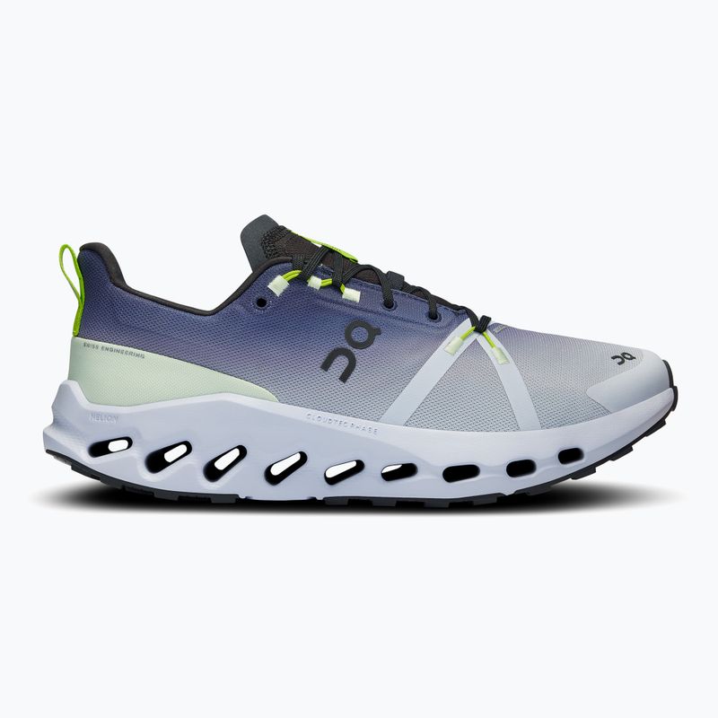 Vyriški bėgimo bateliai On Cloudsurfer Trail Waterproof black/heather 9
