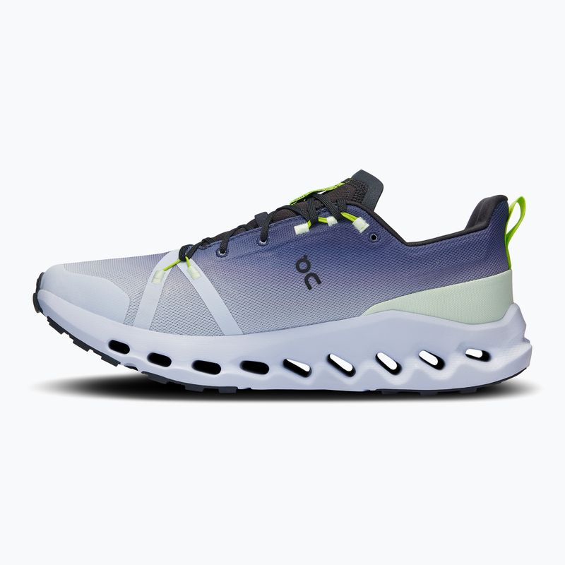Vyriški bėgimo bateliai On Cloudsurfer Trail Waterproof black/heather 10