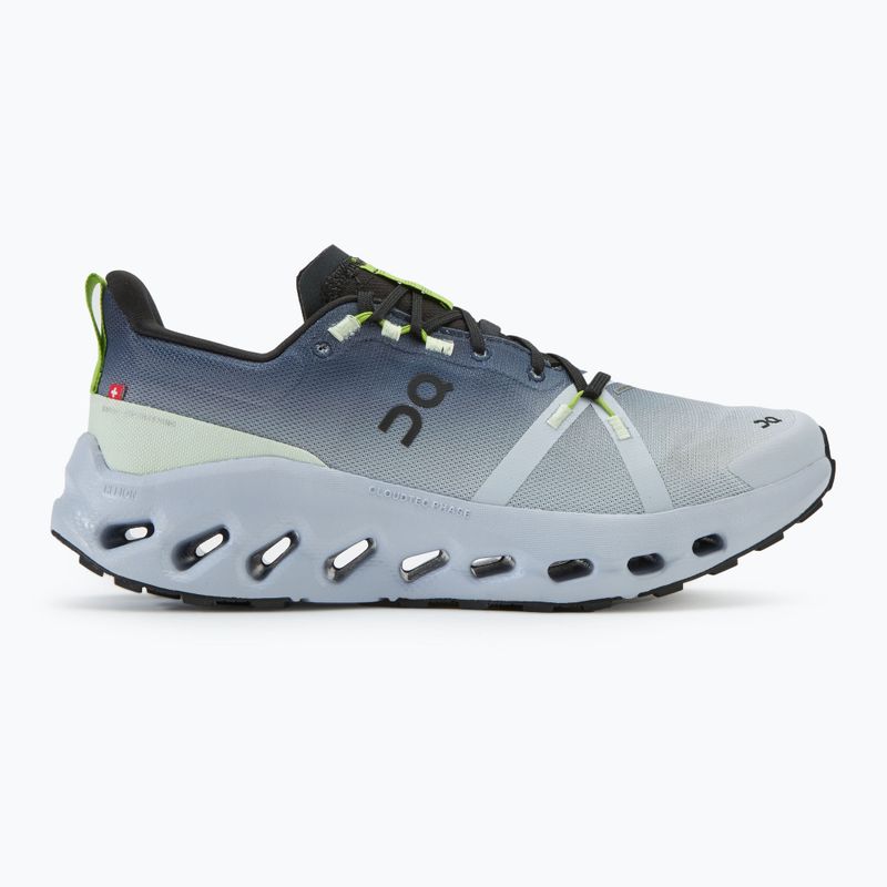 Vyriški bėgimo bateliai On Running Cloudsurfer Trail Waterproof black/heather 2