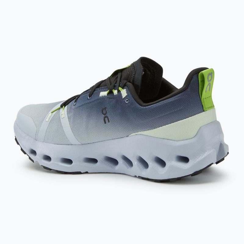 Vyriški bėgimo bateliai On Cloudsurfer Trail Waterproof black/heather 3