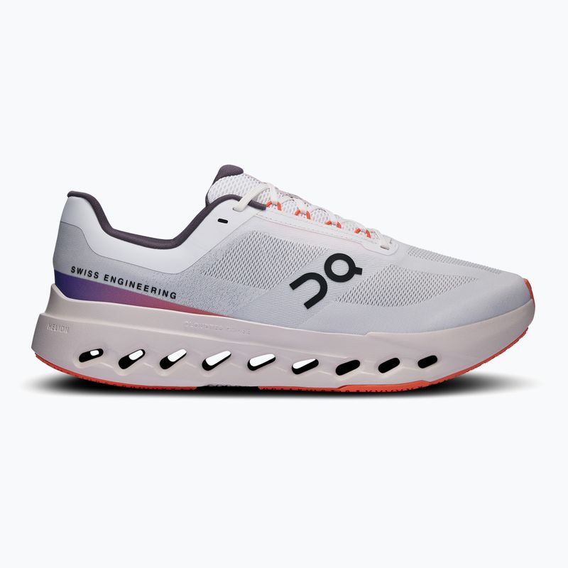 Vyriški bėgimo bateliai On Cloudsurfer Next white/flame 9
