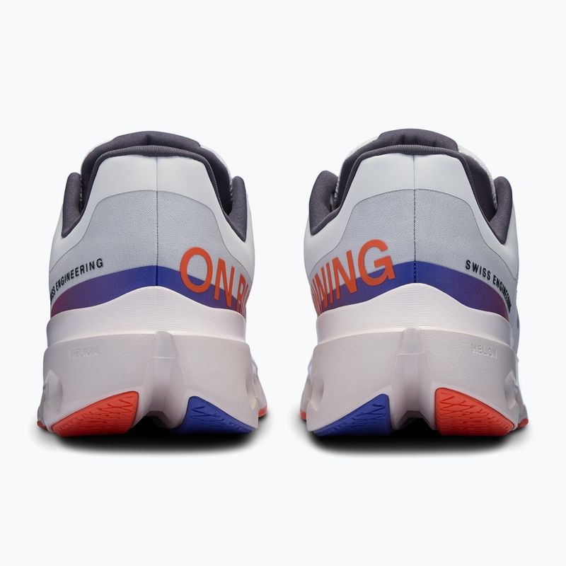 Vyriški bėgimo bateliai On Cloudsurfer Next white/flame 11