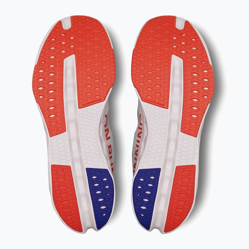 Vyriški bėgimo bateliai On Cloudsurfer Next white/flame 12