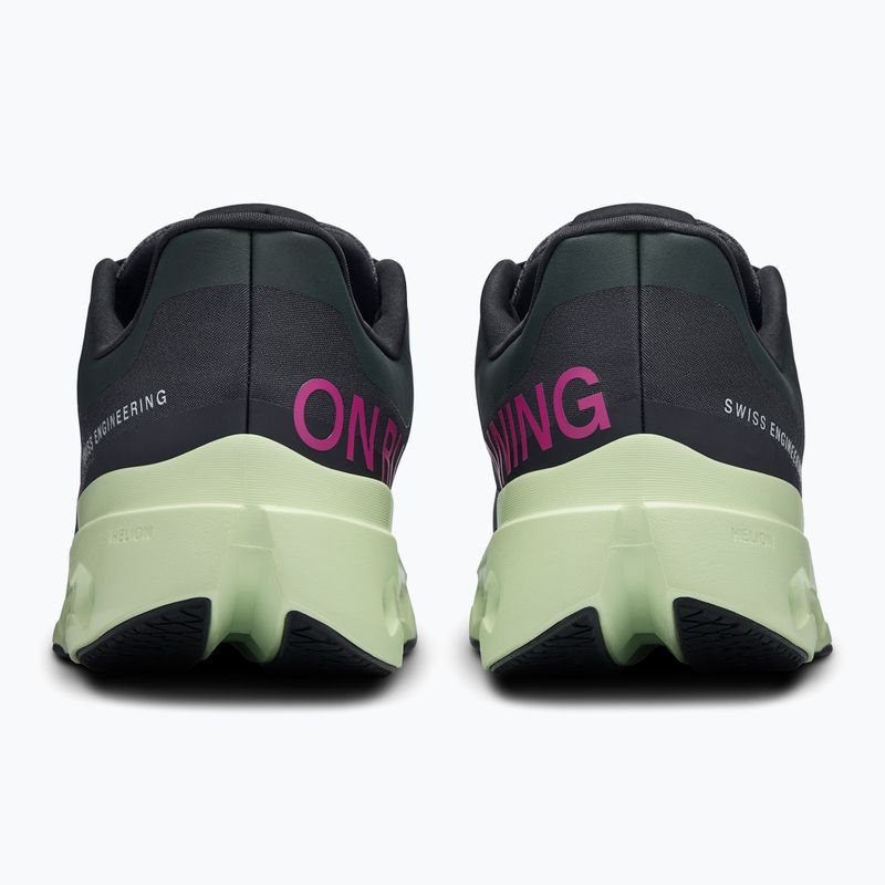 Vyriški bėgimo bateliai On Cloudsurfer Next black/lima 11
