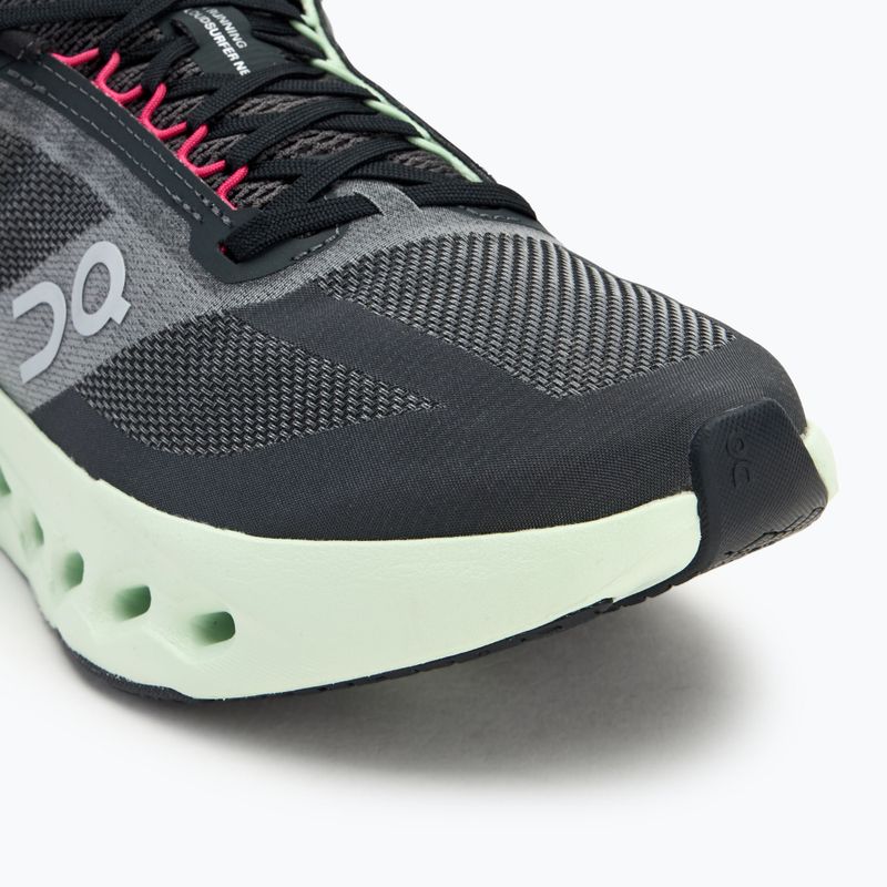 Vyriški bėgimo bateliai On Cloudsurfer Next black/lima 7
