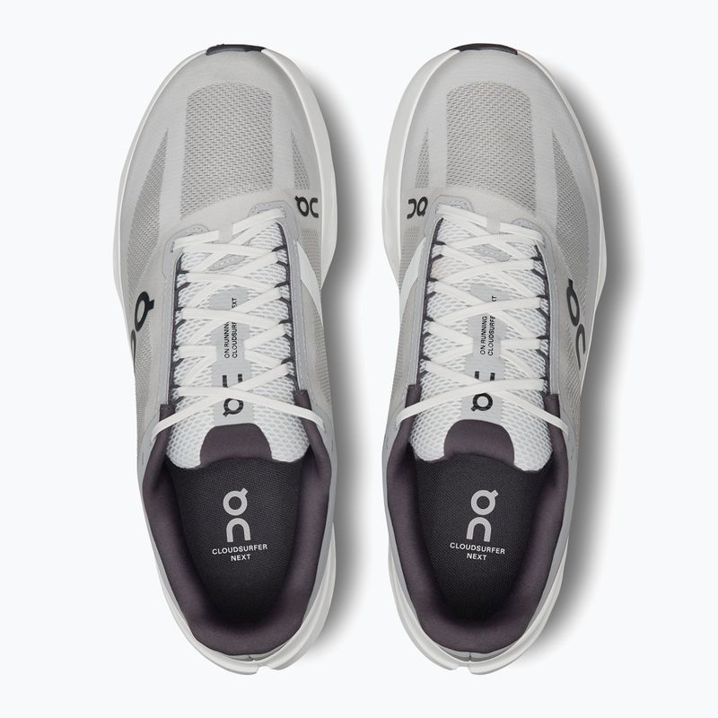 Vyriški bėgimo bateliai On Cloudsurfer Next Wide glacier/white 6