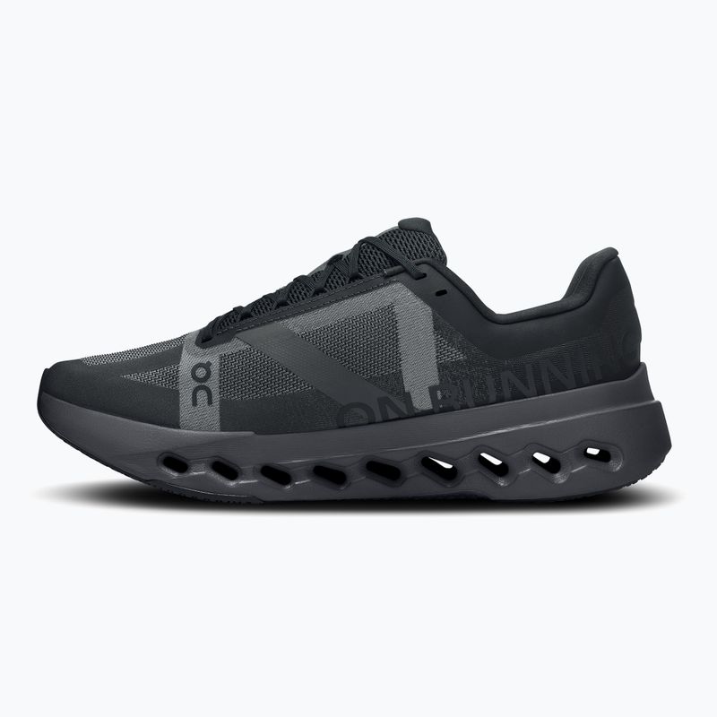 Vyriški bėgimo bateliai On Cloudsurfer Next Wide black/eclipse 3
