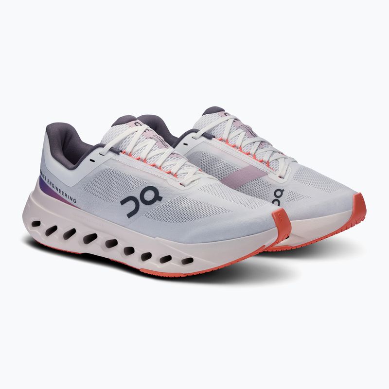 Moteriški bėgimo bateliai On Cloudsurfer Next white/flame 8