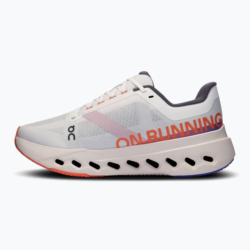 Moteriški bėgimo bateliai On Cloudsurfer Next white/flame 10