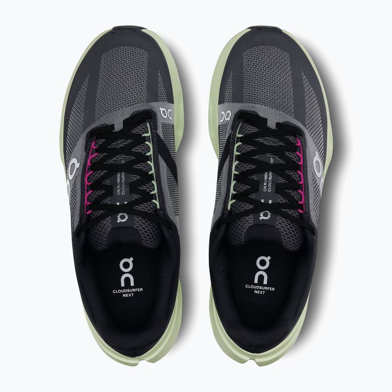Moteriški bėgimo bateliai On Cloudsurfer Next black/lima 13