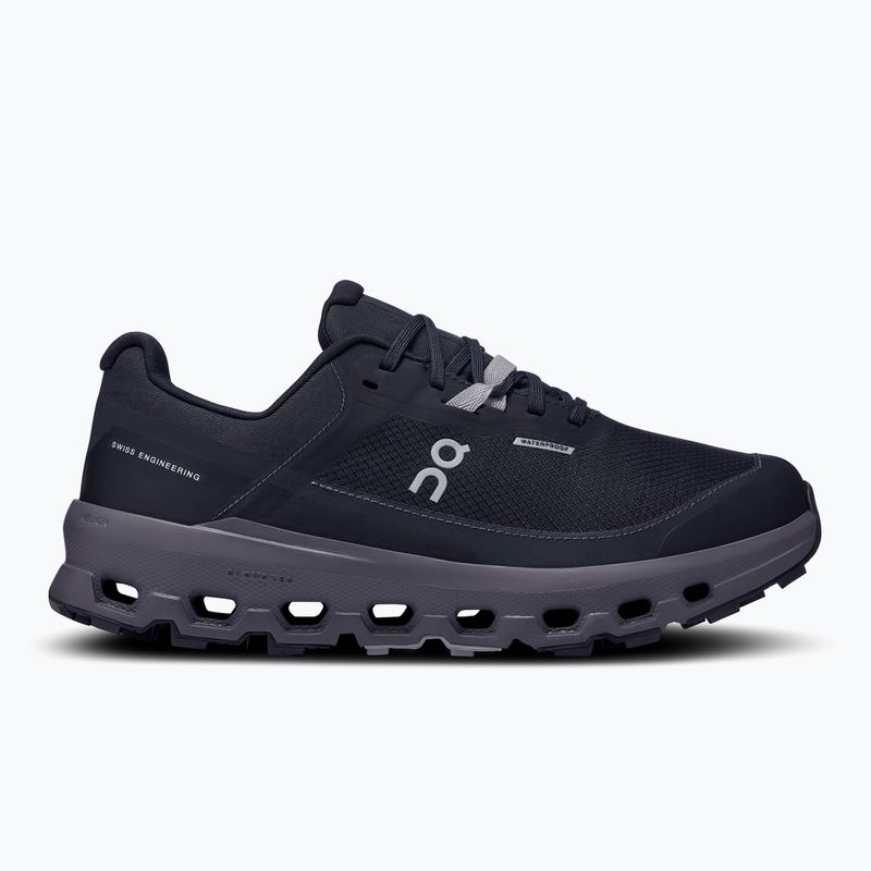 Moteriški bėgimo bateliai On Running Cloudvista 2 Waterproof black/eclipse