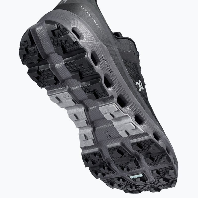 Moteriški bėgimo bateliai On Running Cloudvista 2 Waterproof black/eclipse 3