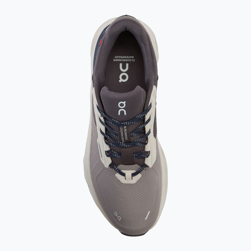 Vyriški bėgimo bateliai On Cloudrunner 2 Waterproof cinc/midnight 5