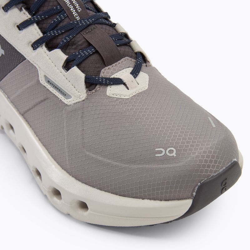 Vyriški bėgimo bateliai On Cloudrunner 2 Waterproof cinc/midnight 7