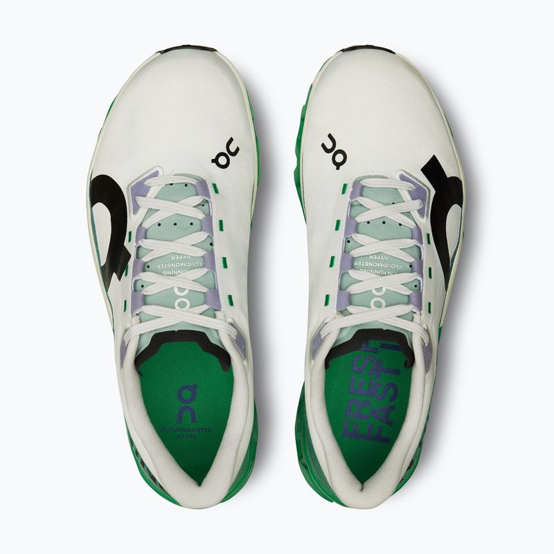 Vyriški bėgimo batai On Running Cloudmonster Hyper white/mint 6