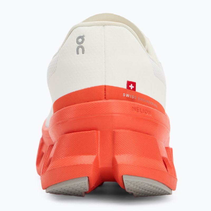 Moteriški bėgimo batai On Cloudmonster white/flame 6
