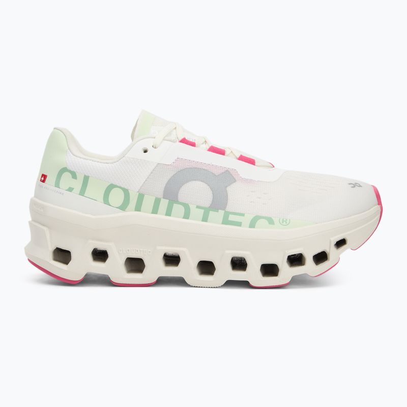 Moteriški bėgimo batai On Cloudmonster white/lima 2