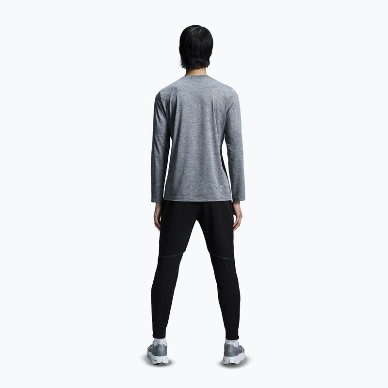 Vyriški bėgimo marškinėliai ilgomis rankovėmis On Running Core Long-T heather gray 3