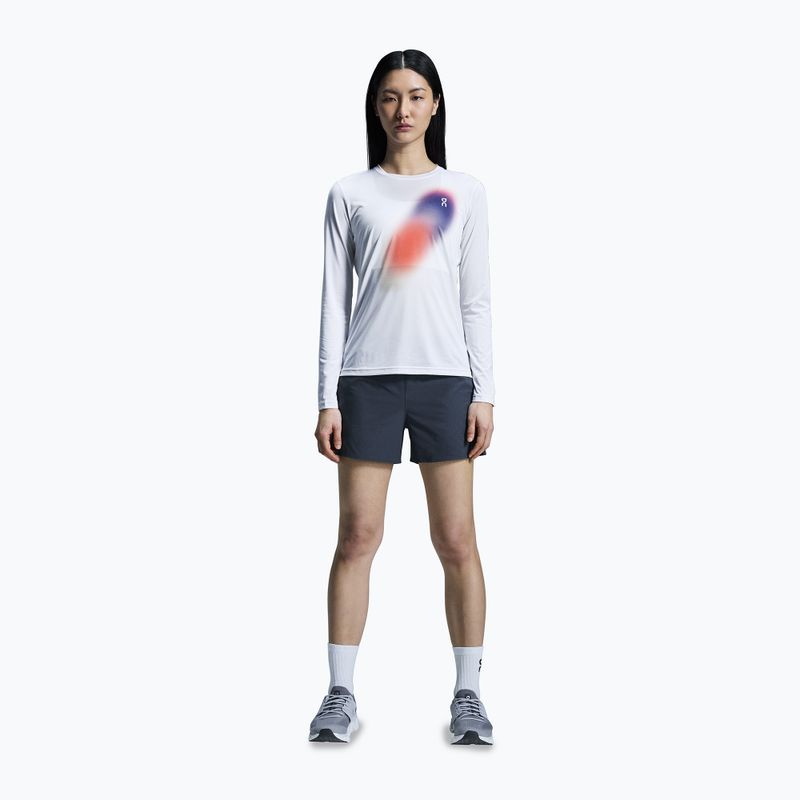 Moteriški bėgimo marškinėliai ilgomis rankovėmis On Running Core Long-T white 2