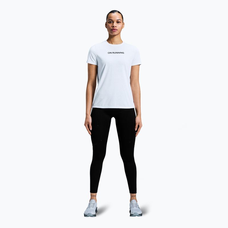 Moteriški bėgimo marškinėliai On On Run-T white 2