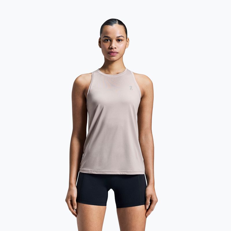 Moteriškas bėgimo tank topas On Core Tank fade