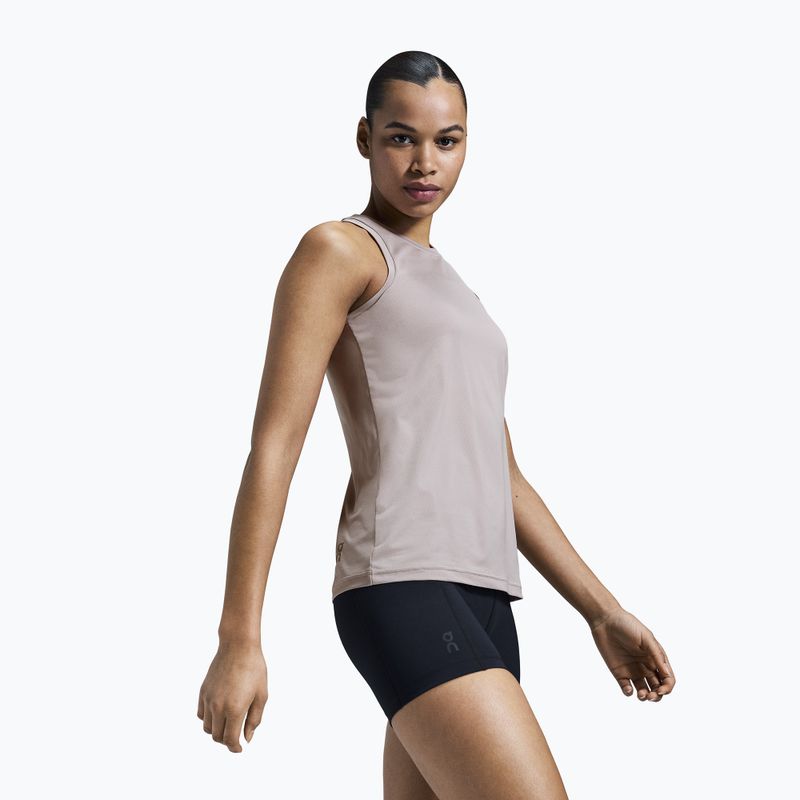 Moteriškas bėgimo tank topas On Core Tank fade 5