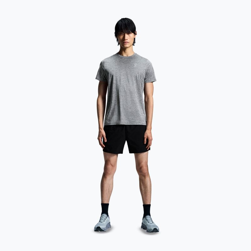 Vyriški bėgimo marškinėliai On Core-T heather gray 2