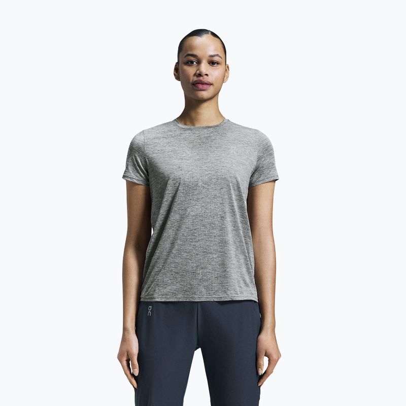 Moteriški bėgimo marškinėliai On Running Core-T heather gray