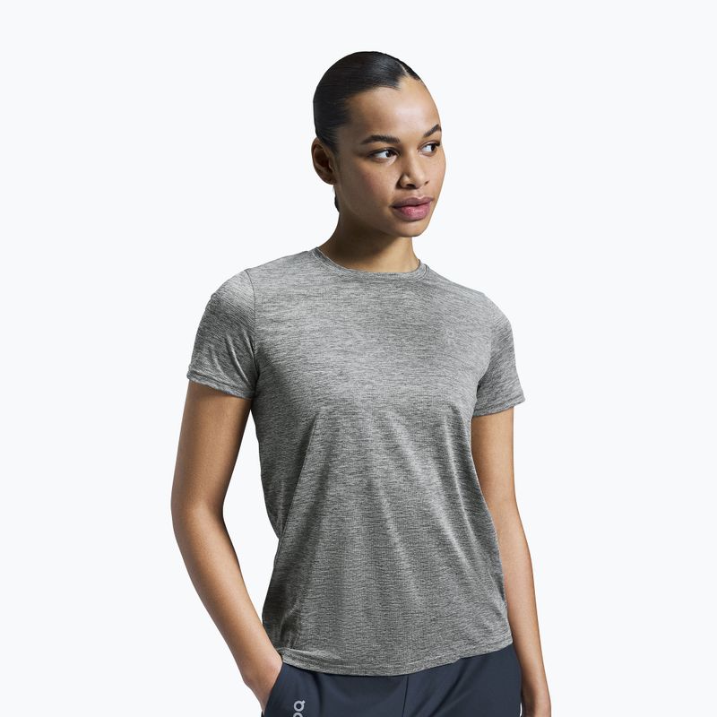 Moteriški bėgimo marškinėliai On Core-T heather gray 5