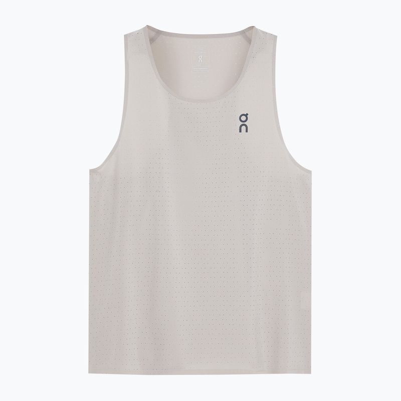 Vyriškas bėgimo tank topas On Race Singlet pearl 6